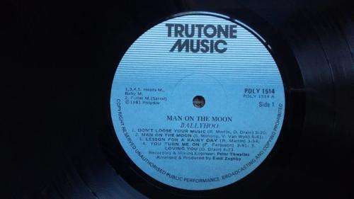 Ballyhoo - Man on the Moon - Vinyl LP record - 1981 - Trutone Music - VG+