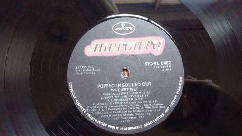 Wet Wet Wet - Popped in Souled Out - Vinyl LP record - Mercury records - 1987 - EX