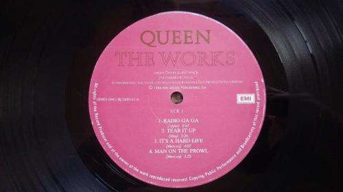 Queen - The Works - Vinyl LP record - EMI - 1984 - EX