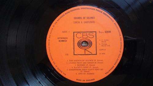 Simon and Garfunkel - Sounds of Silence - Vinyl LP record - CBS - 1966 - VG