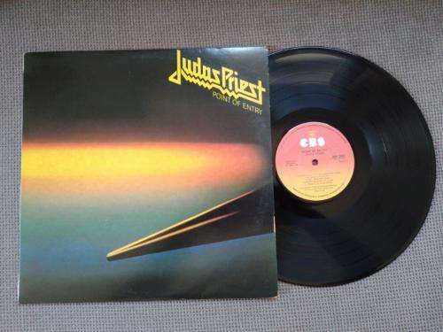Judas Priest - Point of Entry - Vinyl LP record - CBS - 1981 - EX