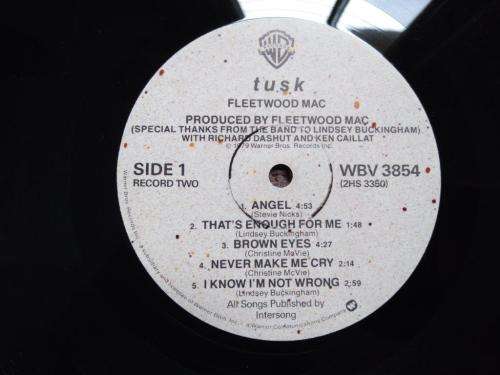 Fleetwood Mac - Tusk - Double Vinyl LP record - Warner Bros Records - VG