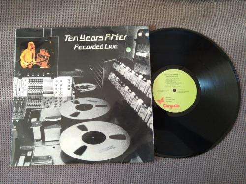 Ten Years After - Recorded Live - Double Vinyl LP record - Chrysalis - 1973 - VG+