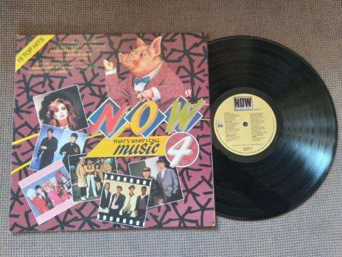 NOW - That's What I call Music - Vol 4 - Vinyl LP record - 1986 - EMI - VG+