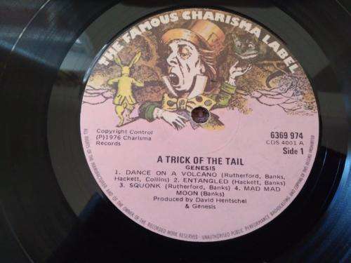 Genisis - A Trick of The Tail - Vinyl LP record - 1976 - Charisma Records - EX
