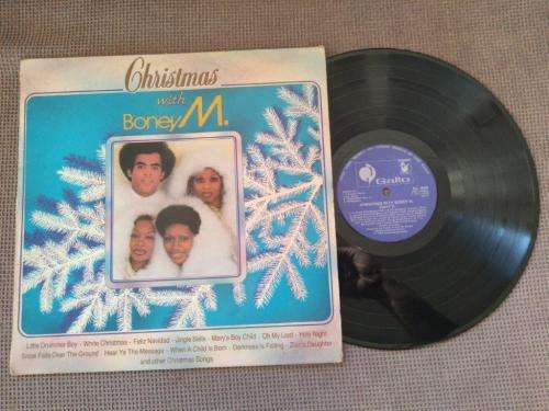 Boney M - Christmas with Boney M. - Vinyl LP record  -Gallo - 1982 - VG+