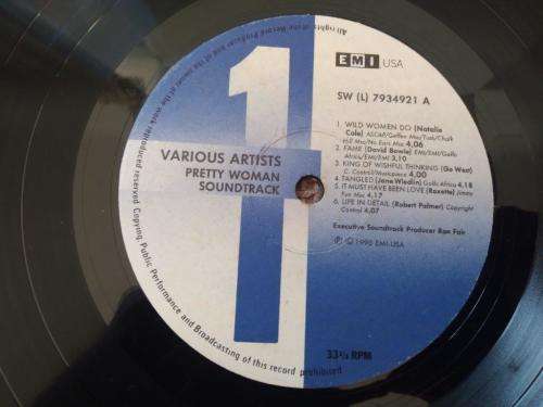 Pretty Woman - Soundtrack Vinyl LP record - EMI - 1990 - VG