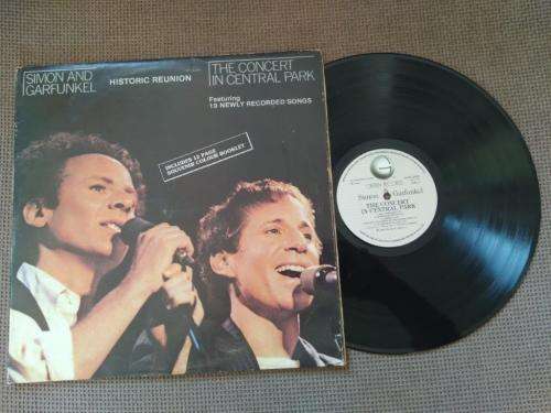 Simon & Garfunkel - The Concert In Central Park - Double Vinyl LP record - With Booklet - 1982 - VG+