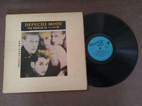 Depeche Mode - The Singles 81 - 85 - Vinyl LP record - MUTE Records - 1985 - VG
