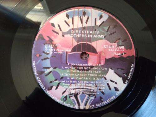 Dire Straits - Brothers In Arms - Vinyl LP record - Phonogram records - 1985 - EX