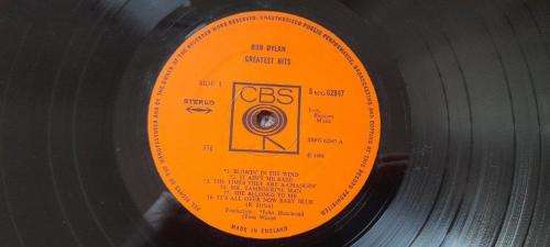 Bob Dylan - Greatest Hits - Vinyl LP record - CBS - 1966 - UK Pressing - VG+