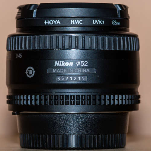 Nikon 50mm f/1.8 AF-D lens