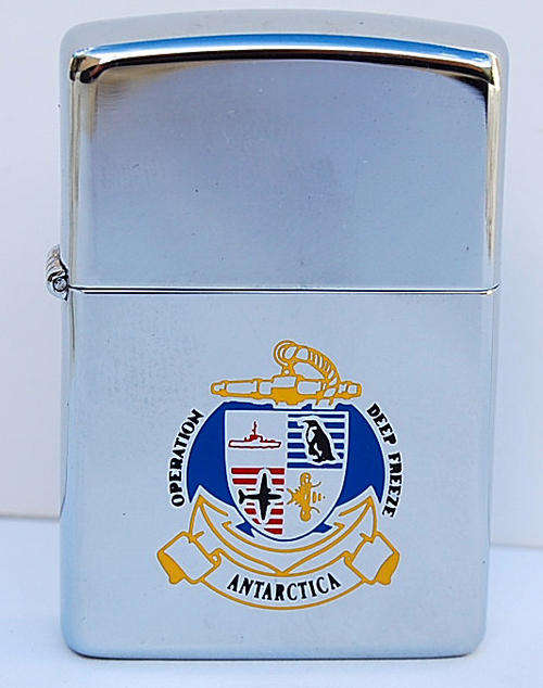 ZIPPO LIGHTER - "USA ANTARTIC PROGRAM"  - COLLECTORS ITEM