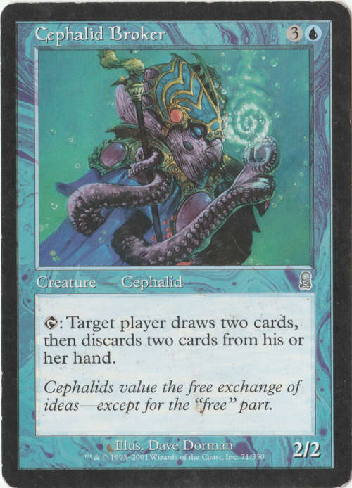Magic the Gathering - Cephalid Broker (Uncommon)