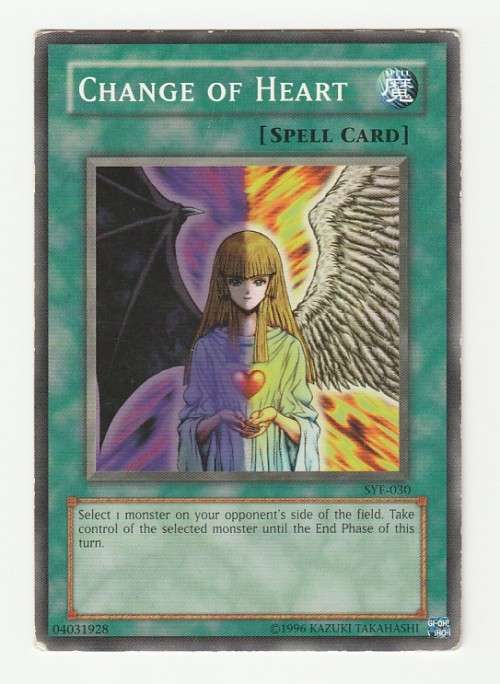 Yu-Gi-Oh! - Change of Heart - Starter Deck Yogi Evolution (SYE-030)