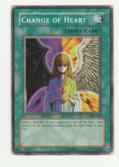 Yu-Gi-Oh! - Change of Heart - Starter Deck Yogi Evolution (SYE-030)