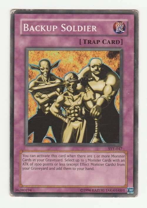 Yu-Gi-Oh! - Backup Soldier - Starter Deck Yogi Evolution (SYE-047)