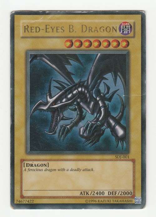 Yu-Gi-Oh! - Red-Eyes B. Dragon - Starter Deck Joey (SDJ-001) Ultra Rare