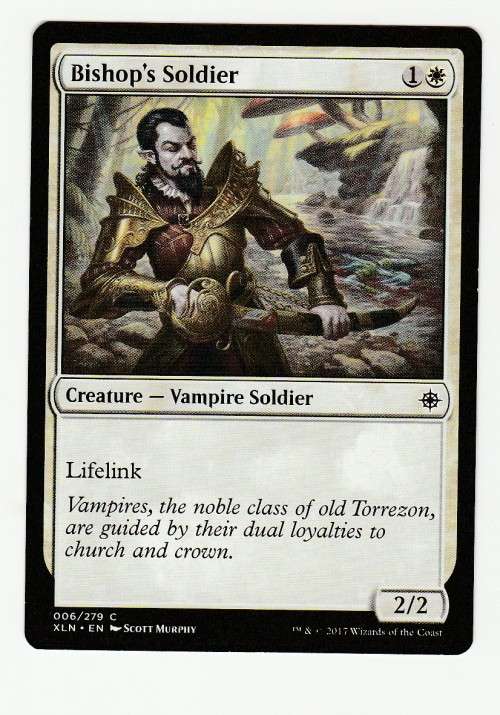 Magic the Gathering 2017 (NM) - Bishop`s Soldier - Ixalan