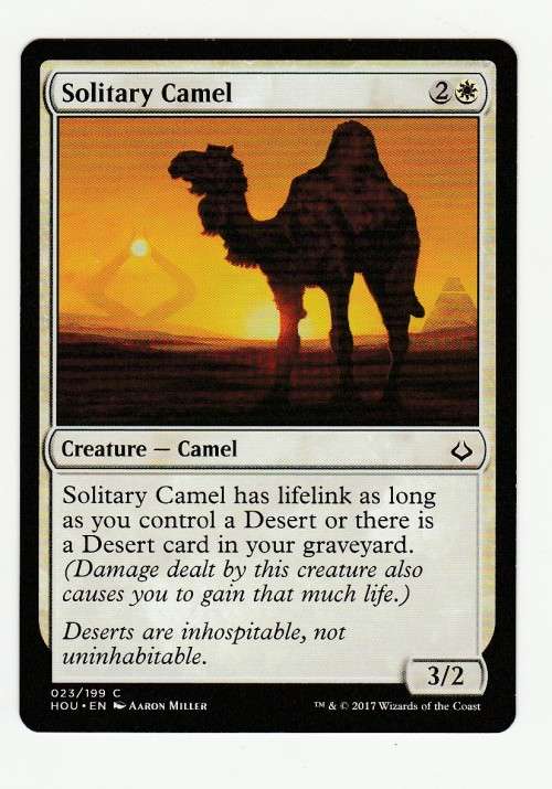 Magic the Gathering 2017 (NM) - Solitary Camel - Hour of Devastation