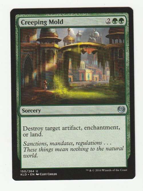Magic the Gathering 2016 - Creeping Mold - Kaladesh