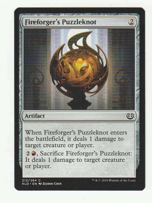 Magic the Gathering 2016 - Fireforger`s Puzzleknot - Kaladesh