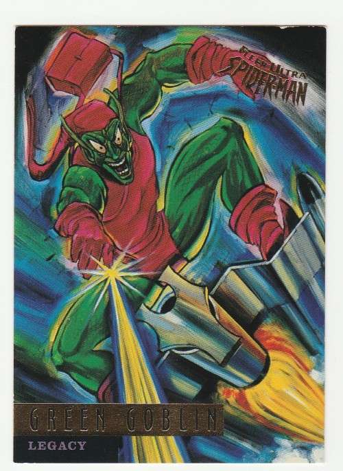 1995 Fleer Ultra Spider-Man (Marvel) - Green Goblin 79 - Legacy - Bill Hall
