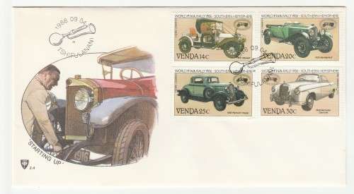 1986 Venda The International Fiva Rally FDC 2.4