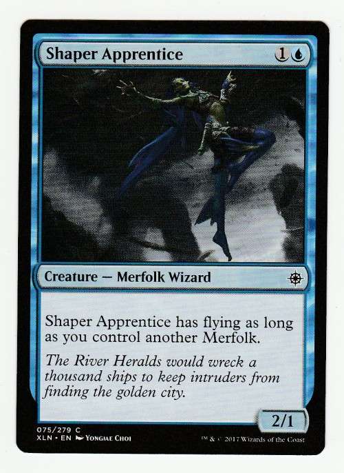 Magic the Gathering 2017 (NM) - Shaper Apprentice - Common - Ixalan
