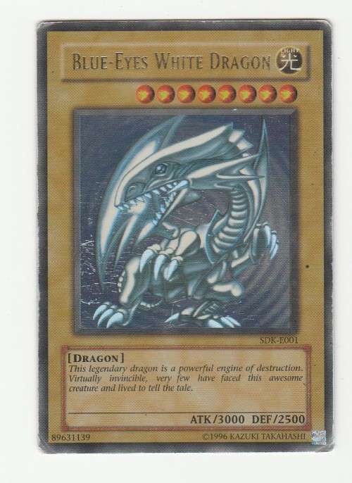 Yu-Gi-Oh! - Blue-Eyes White Dragon - Starter Deck Kaiba (SDK-E001) HOLO - Ultra Rare
