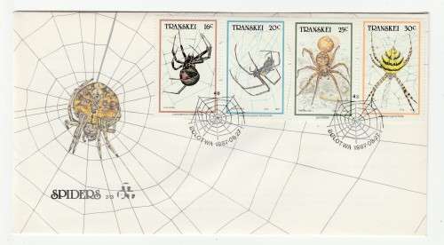1987 Transkei Spiders FDC 2.13