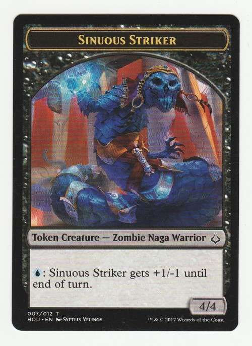 Magic the Gathering 2017 (NM) - Sinuous Striker - Token Creature 007/012 - Hour of Devastation