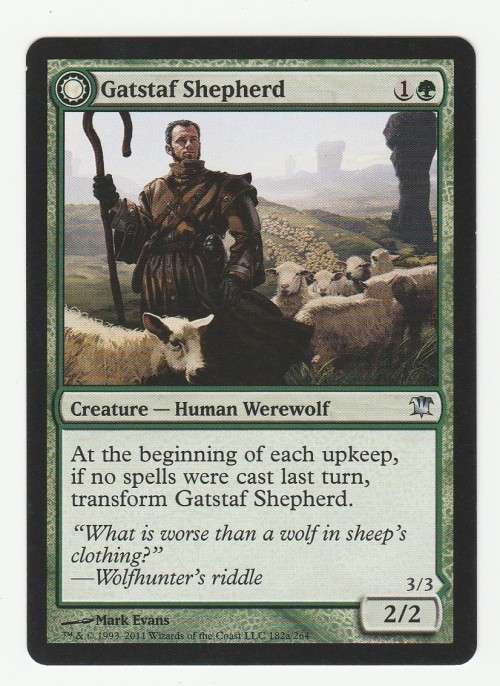 Magic the Gathering 1993-2011 - Gatstaf Howler/Gatstaf Shepherd - Uncommon - Innistrad