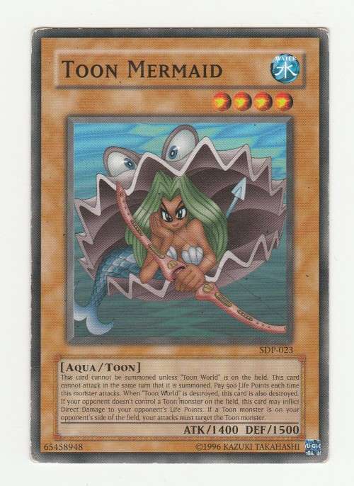 Yu-Gi-Oh! - Toon Mermaid - Starter Deck Pegasus (SDP-023) - Common