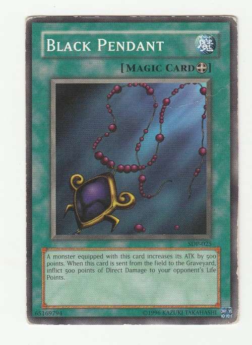 Yu-Gi-Oh! - Black Pendant - Starter Deck Pegasus (SDP-025) - Common