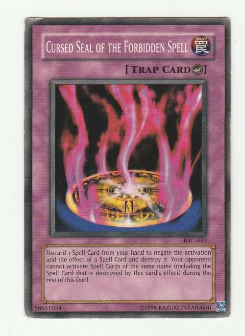 Yu-Gi-Oh! - Cursed Seal of the Forbidden Spell - Invasion of Chaos (IOC-049) - Common