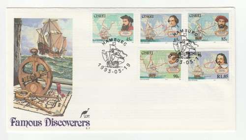 1993 Ciskei Famous Discoveries FDC 2.7