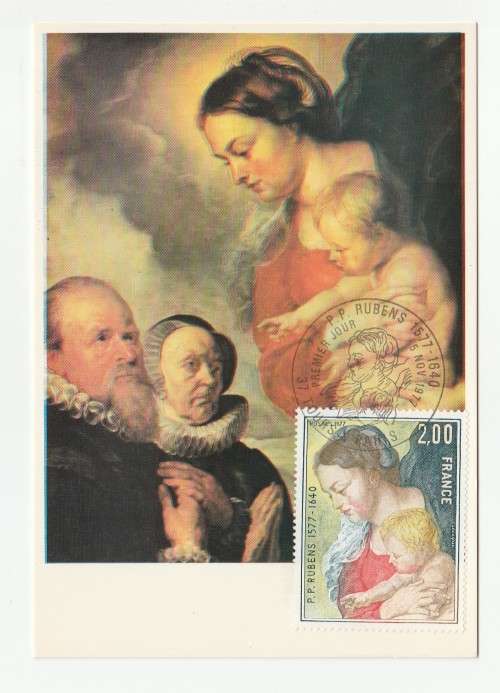 1977 France 05/11/77 1977 Annee Rubens Maxicard