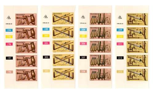 Transkei 1978/03/01 Pipes of Transkei Control Block Set