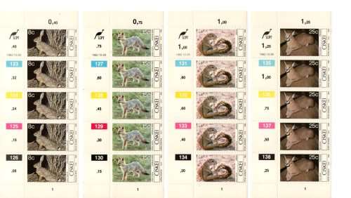 Ciskei 1982/10/29 Small Mammals Control Block Set