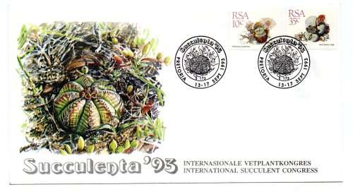 1993 RSA Succulenta `93 Commemorative Cover