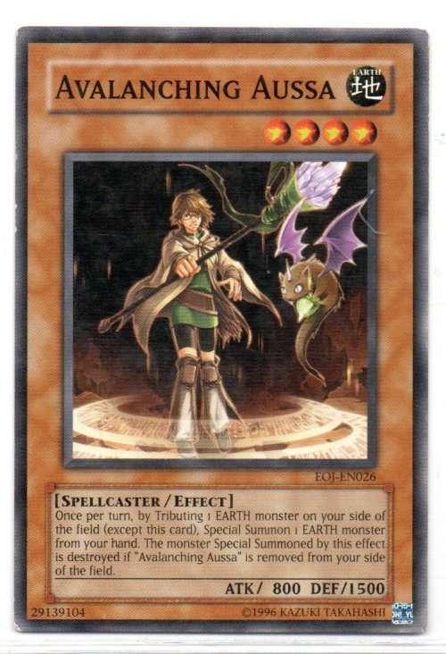 Yu-Gi-Oh! - Avalanching Aussa - Common - Enemy of Justice (EOJ-EN026)