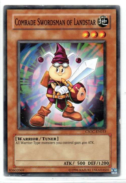 Yu-Gi-Oh! - Comrade Swordsman of Landstar - Common - Crossroads of Chaos (CSOC-EN045)
