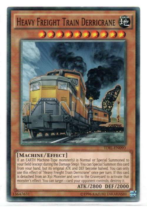 Yu-Gi-Oh! - Heavy Freight Train Derricrane - Common - The Dark Illusion (TDIL-EN090)