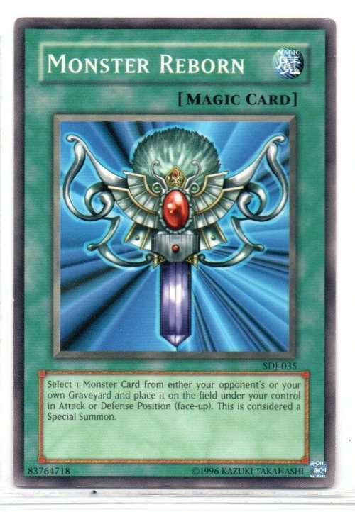 Yu-Gi-Oh! - Monster Reborn - Common - Starter Deck: Joey (SDJ-035)