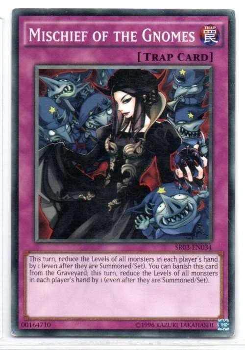 Yu-Gi-Oh! - Mischief of the Gnomes - Common - Machine Reactor Structure Deck (SR03-EN034)