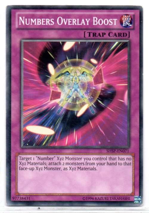 Yu-Gi-Oh! - Numbers Overlay Boost - Common - Shadow Specters (SHSP-EN071)