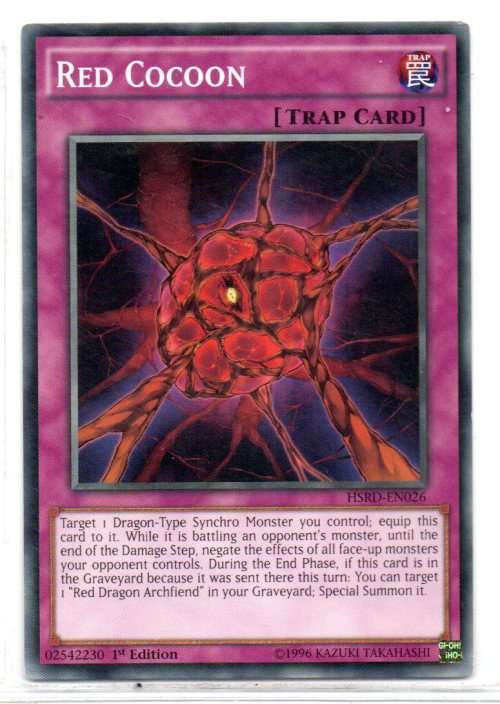 Yu-Gi-Oh! - Red Cocoon - 1st Ed/Common - High-Speed Riders (HSRD-EN026)