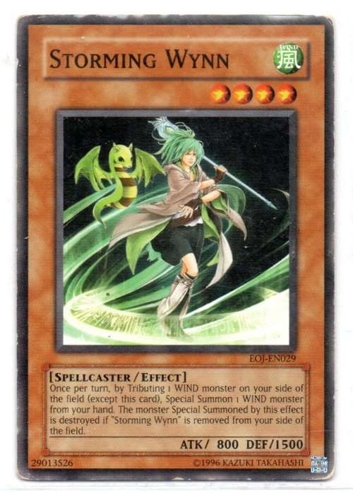 Yu-Gi-Oh! - Storming Wynn - Common - Enemy of Justice (EOJ-EN029)