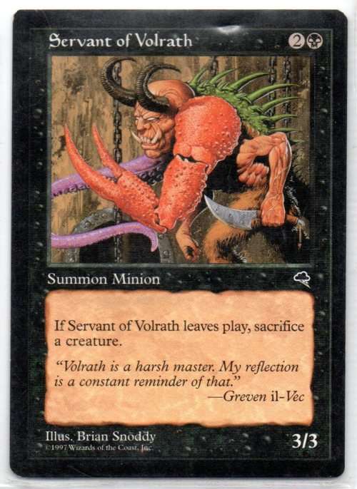 Magic The Gathering 1997 - Servant of Volrath - Tempest